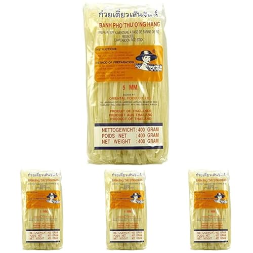 FARMER - Reisnudeln 5 Mm., (1 X 400 GR) (Packung mit 4) von Farmer