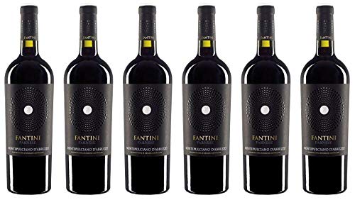 6x Fantini Montepulciano Dabruzzo 2018 - Weingut Farnese Vini, Abruzzo - Rotwein von Weingut Farnese Vini