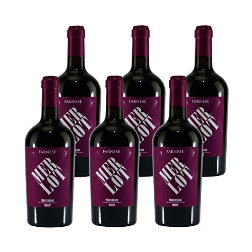 Farnese Merlot IGP Rotwein (6 x 0,75L) von Farnese