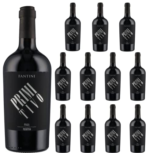 PRIMI-TIVO Puglia IGP Fantini Rotwein (12 Fl. x 0.75 l) 2022 Farnese von Farnese