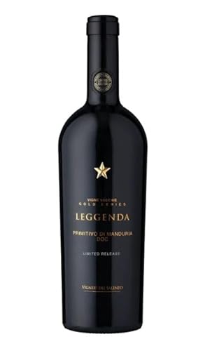 Vigne Vecchie Leggenda - Primitivo di Manduria – Italienischer Rotwein, Trocken, vollmundig & intensiv (1x 0,75l) von Farnese