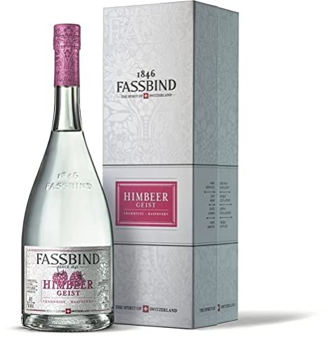 Fassbind Les Eaux de Vie Himbeergeist in Geschenkpackung mit 43% vol. (1 x 0,7l) von Fassbind