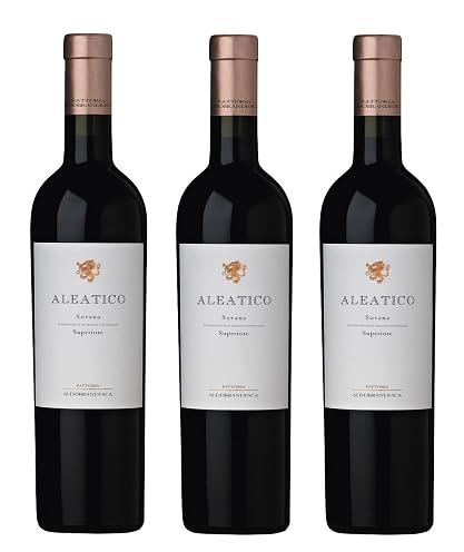 3x 0,5l - Antinori - Fattoria Aldobrandesca - Aleatico - Sovana Superiore D.O.P. - Italien - Rotwein süß - Dessertwein von Fattoria Aldobrandesca