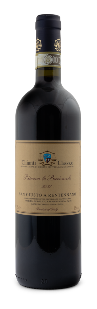 2021 Chianti Classico DOCG "Riserva le Baròncole" von Fattoria San Giusto a Rentennano