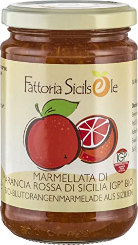 Fattoria Sicilsole Blutorangenmarmelade (370 g) - Bio von Fattoria Sicilsole