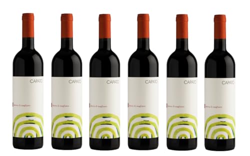 6x 0,75l - 2021er - Fattoria di Magliano - Capato - Rosso della Maremma D.O.P. - Toscana - Italien - Rotwein trocken von Fattoria di Magliano