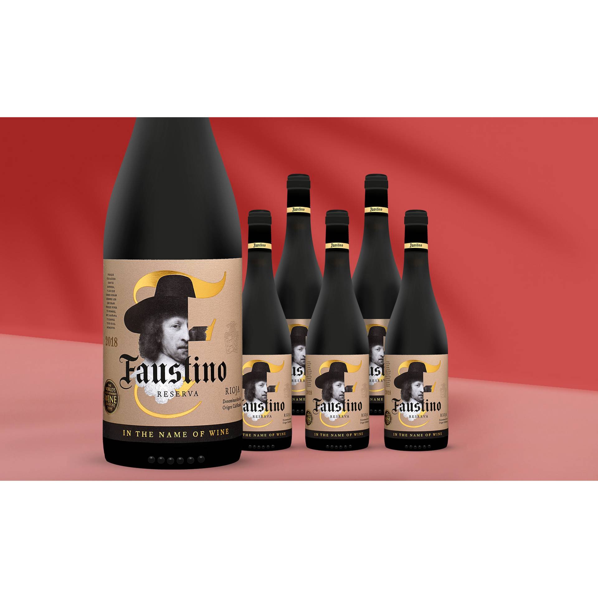 Faustino Itnow Reserva 2018  4.5L 14% Vol. Weinpaket aus Spanien von Faustino Martinez