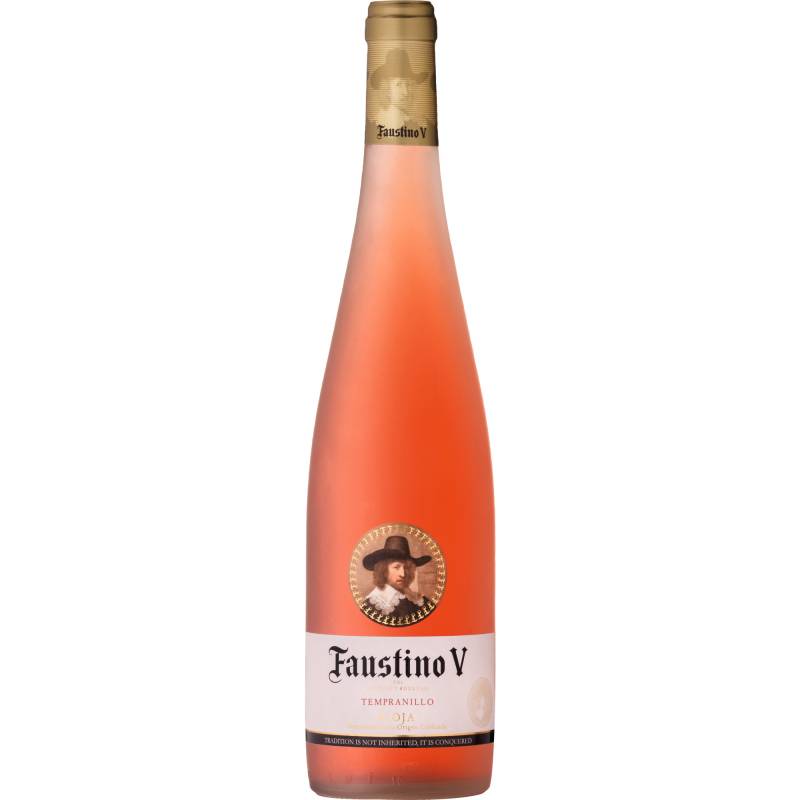 Faustino V Rioja Rosado, Rioja DOCa, Rioja, 2023, Roséwein von Faustino S.L., 01320 Oyón (Álava), España