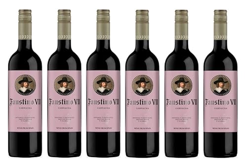 6x 0,75l - 2021er - Faustino VII - Varietal - Garnacha - Vino de España - Spanien - Rotwein trocken von Faustino