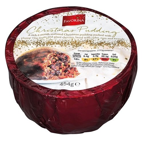 Favorina Christmas Pudding 400g von Favorina