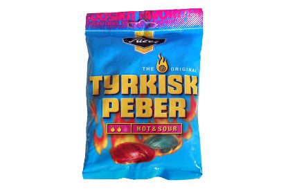 Tyrkisk Peber Hot & Sour (21 Stück) von Fazer