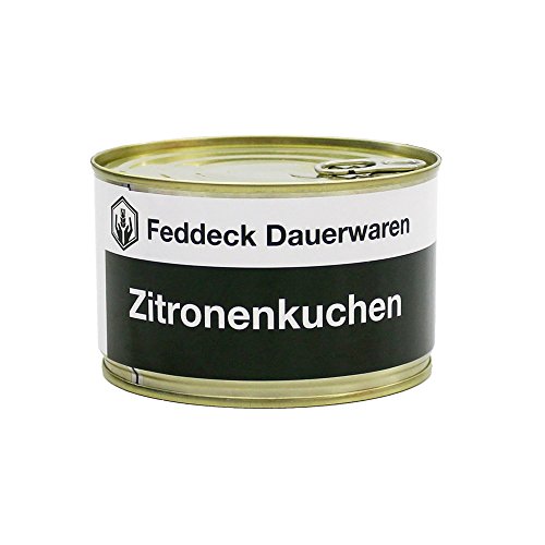 Dosenkuchen Zitronenkuchen, in der Dose gebacken, 160 g von Feddeck