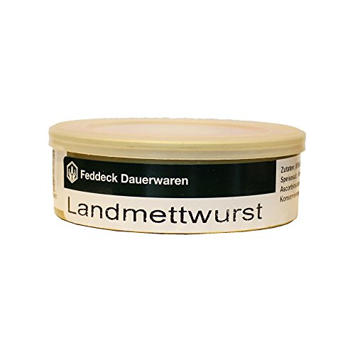 Dosenwurst Landmettwurst, wiederverschließbar, 200 g von Feddeck