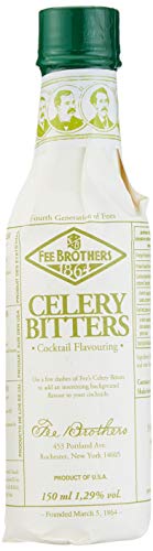 Fee Brothers - Celery Bitters - 150 ml - Für Cocktails & Longdrinks - Für besondere Würze & Raffinesse von Fee Brothers