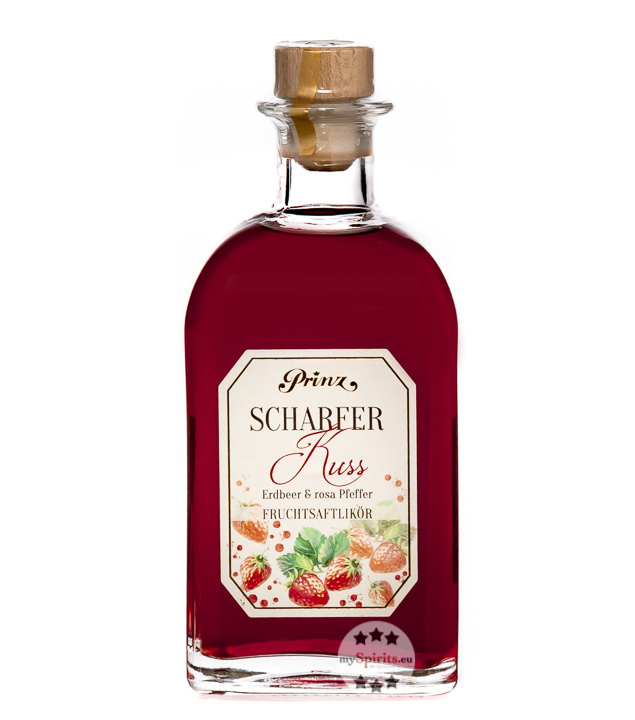 Prinz Scharfer Kuss Likör (16% Vol., 0,5 Liter) von Fein-Brennerei Prinz