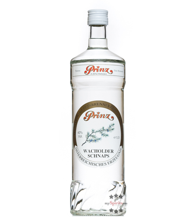 Prinz Wacholder Schnaps (40 % Vol., 1,0 Liter) von Fein-Brennerei Prinz