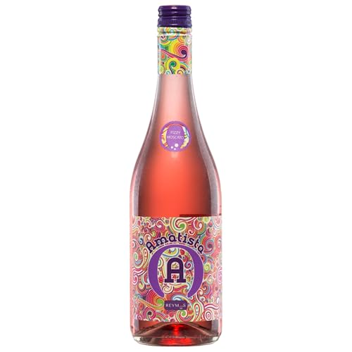 Anecoop Bodegas Amatista Moscato Rosado Frizzante Lieblich Roséwein Spanien inkl. FeinWert E-Book (1 x 0,75 l) von FeinWert