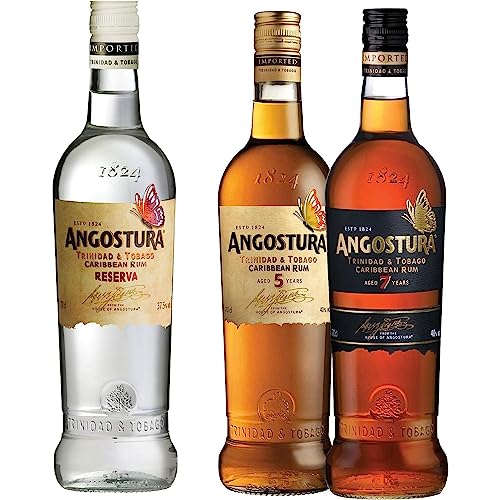 Angostura Karibik Set - 3 Sorten Rum aus Trinidad & Tobago im Genießer Set von FeinWert