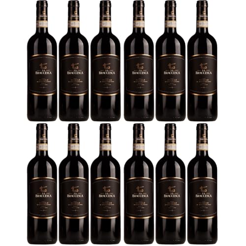 Antinori La Braccesca Vino Nobile Montepulciano Rotwein Wein Trocken Toskana Italien inkl. FeinWert E-Book (12 x 0,75l) von FeinWert