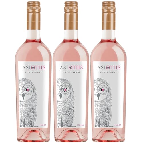 Asio Otus Rosso Vino Varietale Roséwein Wein Trocken Italien Inkl FeinWert E-Book (3 x 0,75l) von FeinWert