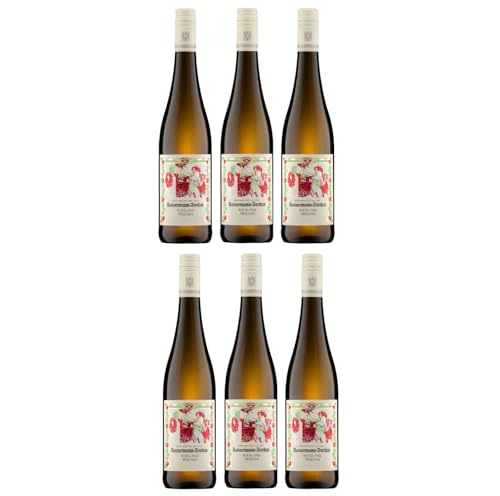 Bassermann-Jordan Riesling VDP Gutswein Weisswein Trocken Pfalz Deutschland Inkl. FeinWert E-Book (6 x 0,75l) von FeinWert