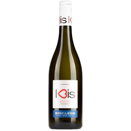 Biscardo I-Bis Frizzante Bisecco Bianco Garganega Trebbiano Schaumwein Veneto Italien inkl. FeinWert E-Book (1 x 0,75l) von FeinWert