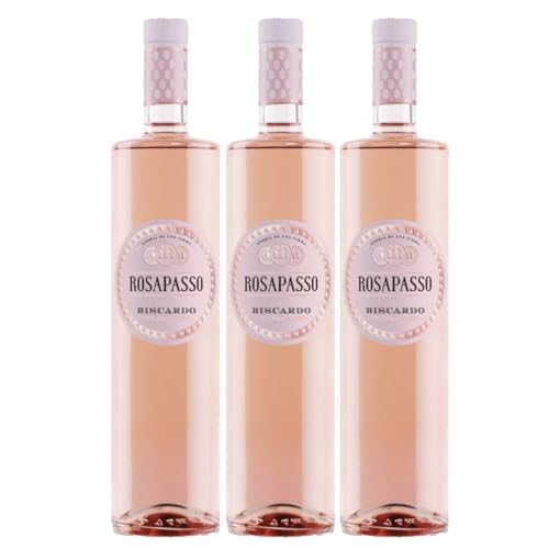 Biscardo Rosapasso Pinot Nero Spätburgunder Rosato IGT Veneto Italien inkl. FeinWert E-Book (3 x 0,75l) von FeinWert