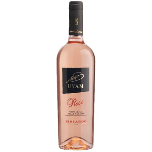 Biscardo UVAM Pinot Grigio Blush Rosato Roséwein Wein Trocken Rosé Italien inkl. FeinWert E-Book (1 x 0,75l) von FeinWert