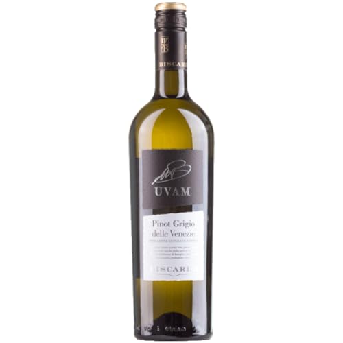 Biscardo UVAM Pinot Grigio delle Venezie Weisswein Trocken Weiß Italien inkl. FeinWert E-Book (1 x 0,75l) von FeinWert