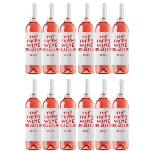 Bodegas Carchelo The Tapas Wine Collection Rosado Trocken Roséwein Spanien inkl. FeinWert E-Book (12 x 0,75 l) von FeinWert