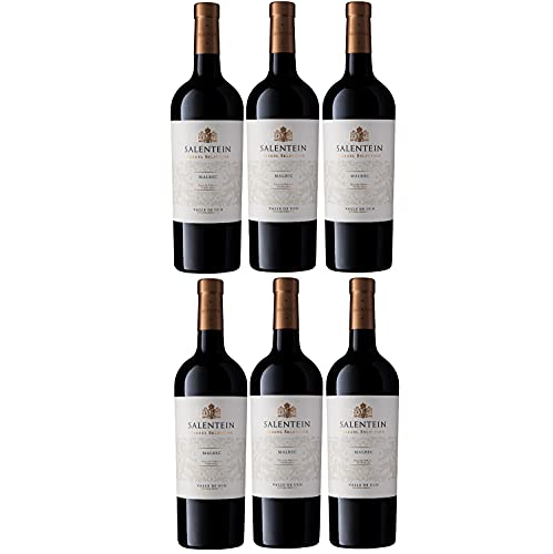 Bodegas Salentein Barrel Selection Malbec Rotwein Wein Trocken Mendoza Argentinien inkl. FeinWert E-Book (6 x 0,75l) von FeinWert