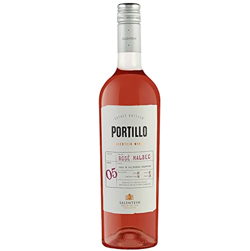 Bodegas Salentein Portillo Rosé Malbec Roséwein Wein Trocken Mendoza Argentinien inkl. FeinWert E-Book (1 x 0,75l) von FeinWert