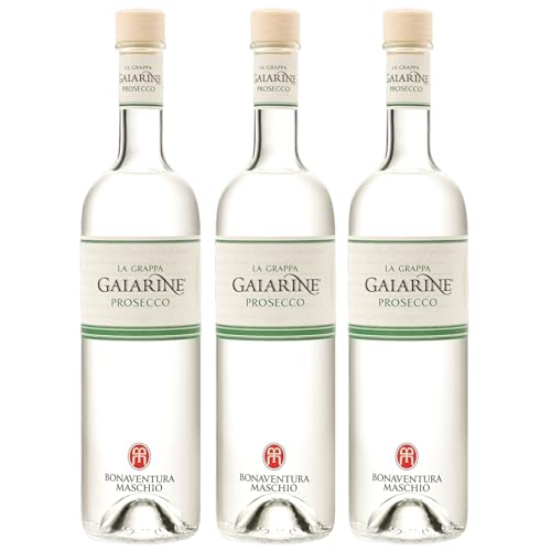 Bonaventura Maschio La Grappa Gaiarine Vitigno Unico Grappa Di Prosecco Spirituose Italien Inkl. FeinWert E-Book (3 x 0,7l) von FeinWert