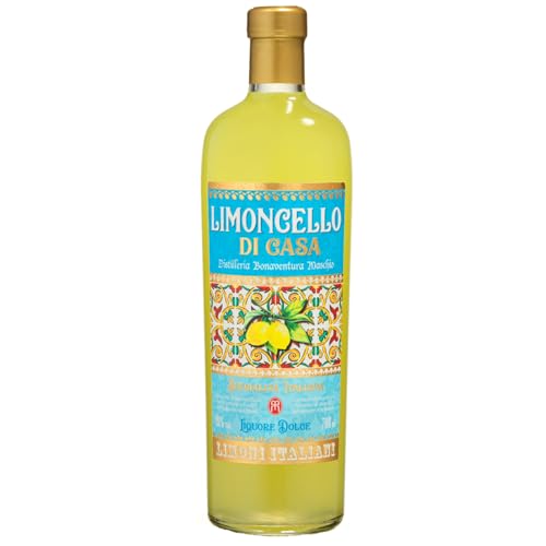 Bonaventura Maschio Liquori Dolci Limoncello di Casa Likör Italien Inkl. FeinWert E-Book (1 x 0,7l) von FeinWert