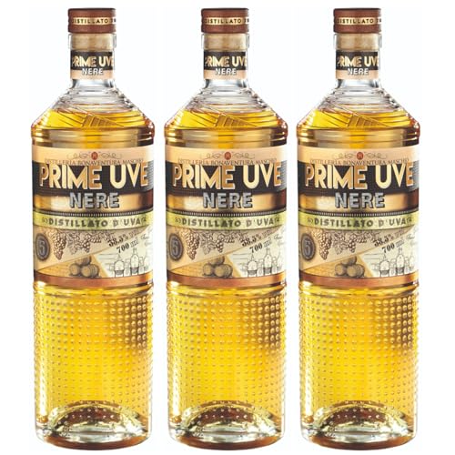 Bonaventura Maschio Prime Uve - Distillato D'uva Nere Traubenbrand Italien Inkl. FeinWert E-Book (3 x 0,7l) von FeinWert