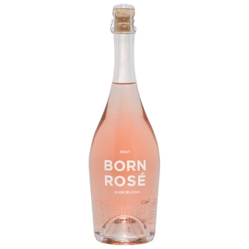 Born Rosé Sparkling Rosé Schaumwein Bio Wein trocken Spanien inkl. FeinWert E-Book (1 x 0,75l) von FeinWert