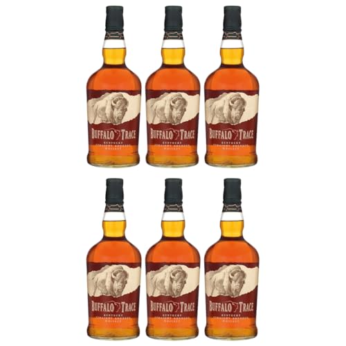 Buffalo Trace Bourbon Whiskey USA inkl. FeinWert E-Book (6 x 0,7l) von FeinWert