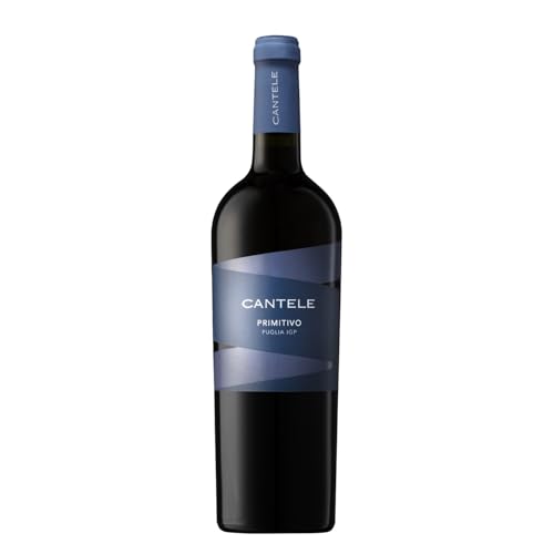 Cantele Primitivo Puglia IGP Rotwein Rot Wein Trocken Italien inkl. FeinWert E-Book (1 x 0,75l) von FeinWert