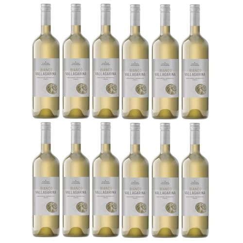 Cantina Valdadige Bianco Vallagarina IGT Weißwein Wein Trocken Trentino Südtirol Italien inkl. FeinWert E-Book (12 x 0,75l) von FeinWert