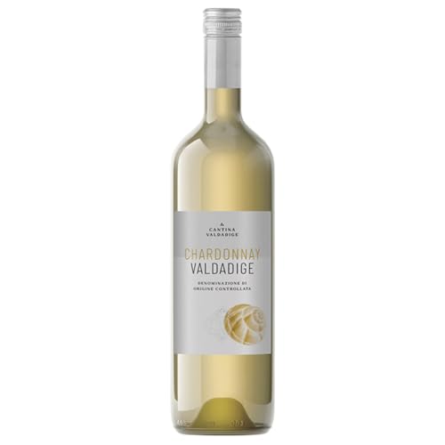 Cantina Valdadige Chardonnay Valdadige DOC Weißwein Wein Trocken Trentino Südtirol Italien inkl. FeinWert E-Book (1 x 0,75l) von FeinWert