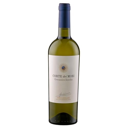 Cantine Minini Corte dei Mori Terre Siciliane Grecanico-Inzolia IGT Weißwein Wein Trocken Sizilien Italien inkl. FeinWert E-Book (1 x 0,75l) von FeinWert