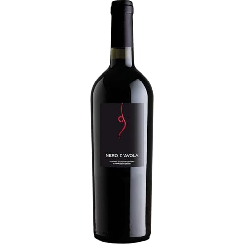 Cantine Minini Tardus Nero d'Avola Appassimento IGT Rotwein Wein halbtrocken Sizilien Italien inkl. FeinWert E-Book (1 x 0,75l) von FeinWert