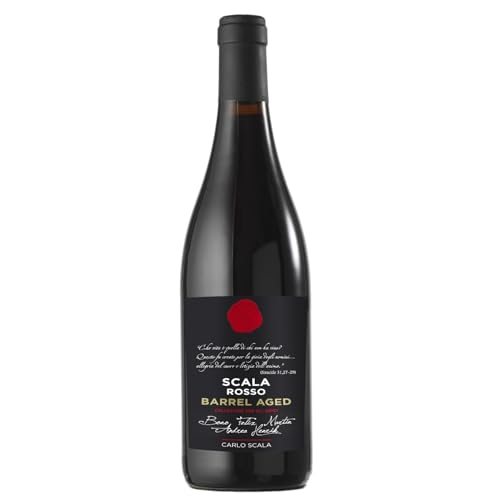 Carlo Scala Scala Rosso Barrel Aged Rotwein Rot Trocken Italien inkl. FeinWert E-Book (1 x 0,75l) von FeinWert