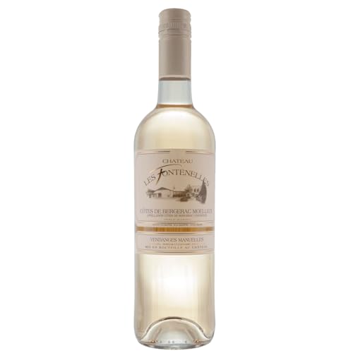 Château Les Fontenelles Bergerac Moelleux Weißwein Wein Weiss Süß Frankreich inkl. FeinWert E-Book (1 x 0,75l) von FeinWert