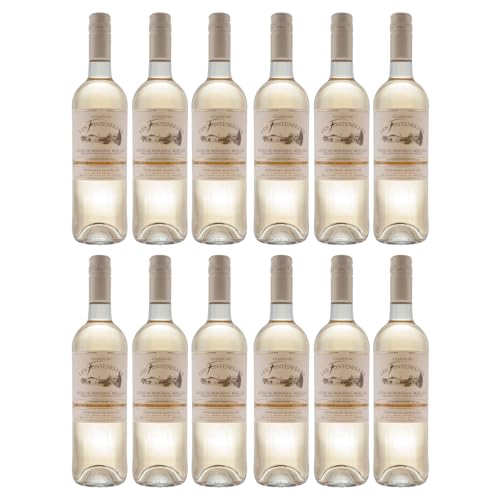 Château Les Fontenelles Bergerac Moelleux Weißwein Wein Weiss Süß Frankreich inkl. FeinWert E-Book (12 x 0,75l) von FeinWert