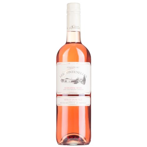 Château Les Fontenelles Bergerac Roséwein Rosé trocken Frankreich inkl. FeinWert E-Book (1 x 0,75l) von FeinWert