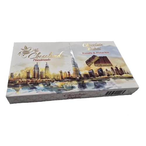 Chocoland Dubai Schokoladen-Tafel Made in Dubai inkl. FeinWert E-Book (1 x 220g) von FeinWert