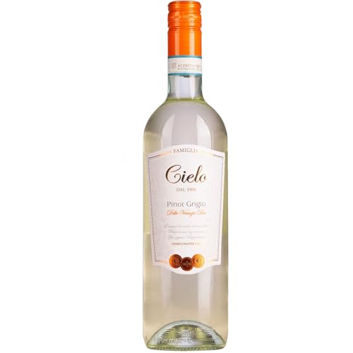 Cielo e Terra Pinot Grigio Weisswein Wein Trocken IGT Veneto Italien inkl. FeinWert E-Book (1 x 0,75l) von FeinWert