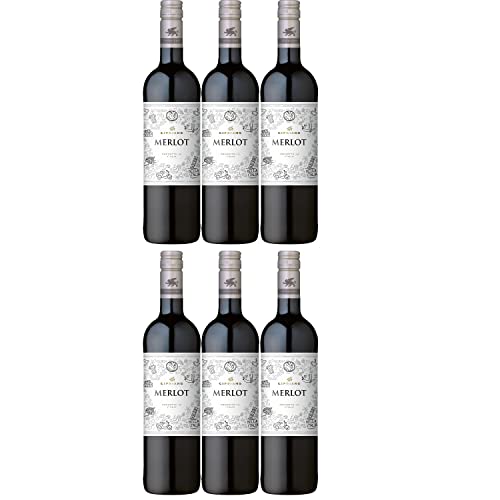 Cipriano Merlot Veneto IGT Rotwein Trocken Italien inkl. FeinWert E-Book (6 x 0,75l) von FeinWert