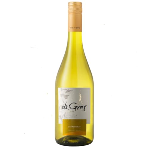 De Gras Chardonnay Weißwein Trocken Chile inkl. FeinWert E-Book (1 x 0.75l) von FeinWert